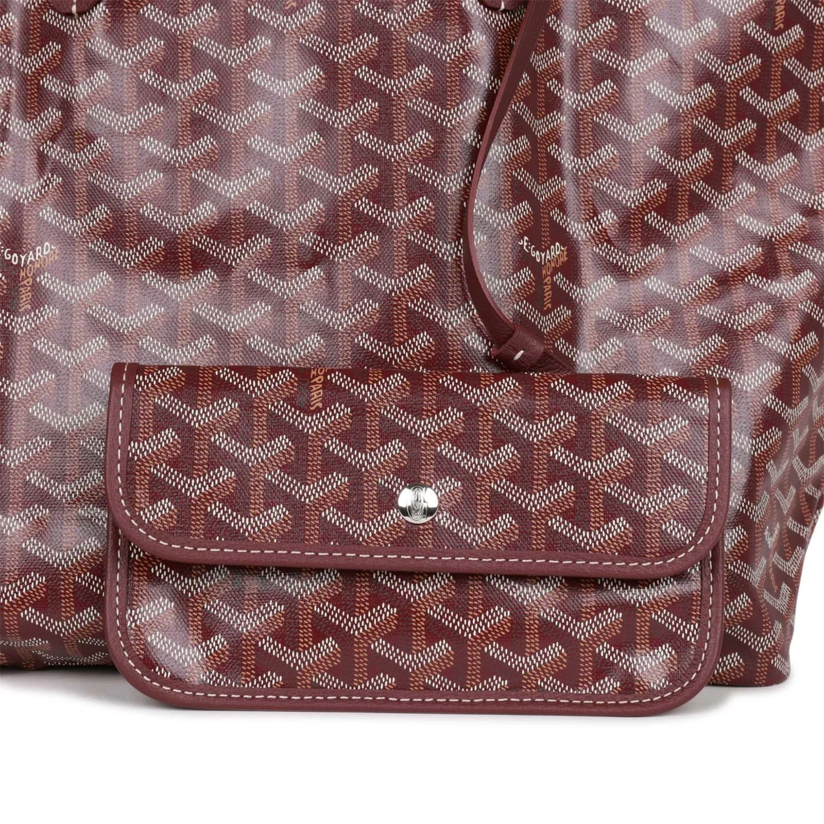 GOYARD SAINT LOUIS TOTE PM WINE RED