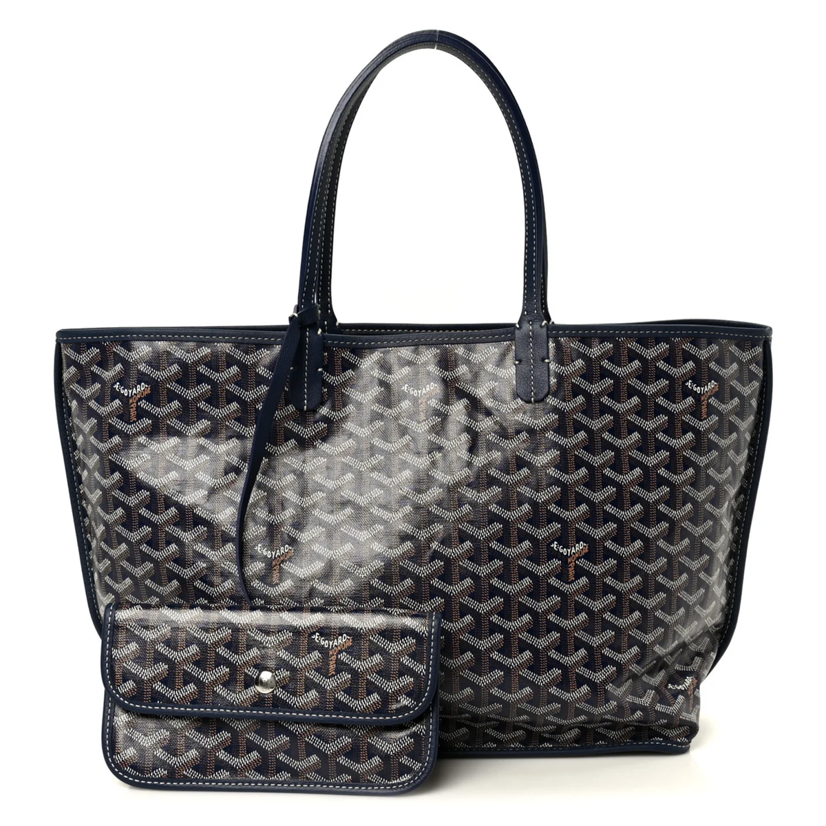 GOYARD SAINT LOUIS TOTE PM NAVY