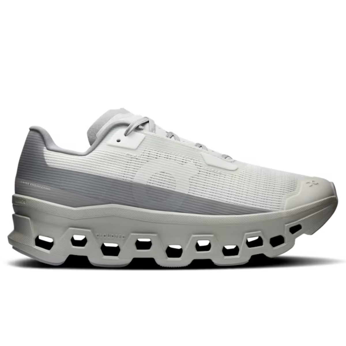 Cloudtilt Remix Series Comfortable and Versatile Casual Running Shoes Grey/Black