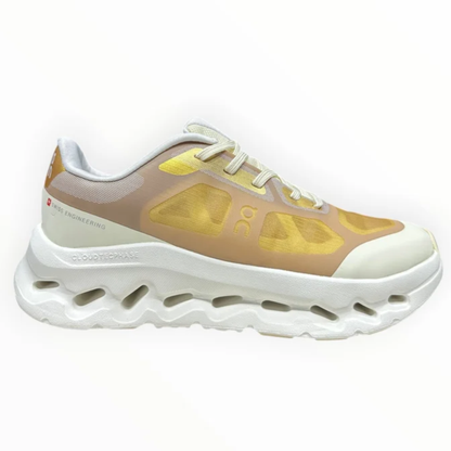 Cloudtilt Remix Series Comfortable and Versatile Casual Running Shoes Brown/White