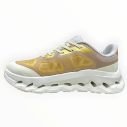 Cloudtilt Remix Series Comfortable and Versatile Casual Running Shoes Brown/White