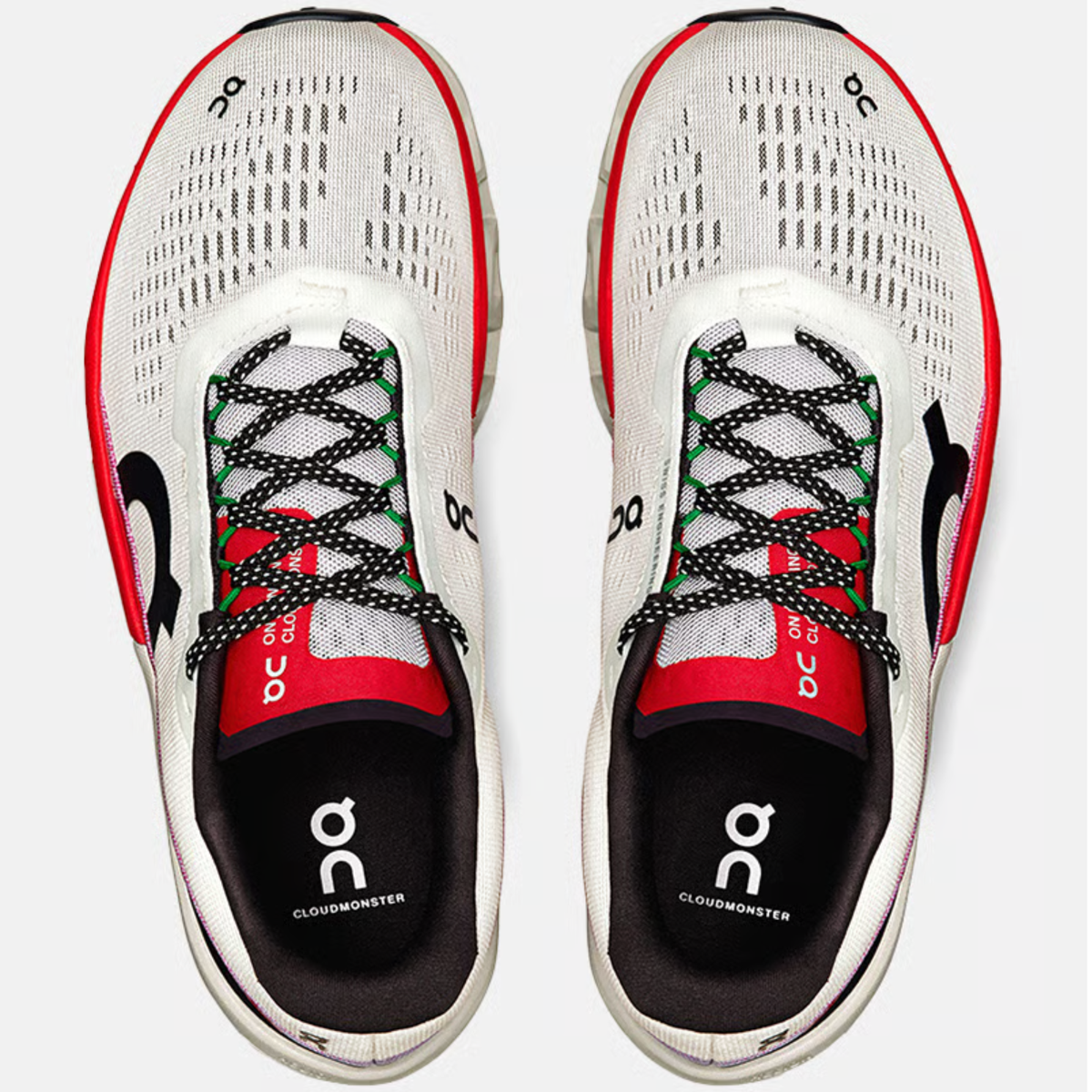 On Running Cloudmonster 2 Ivory/Red