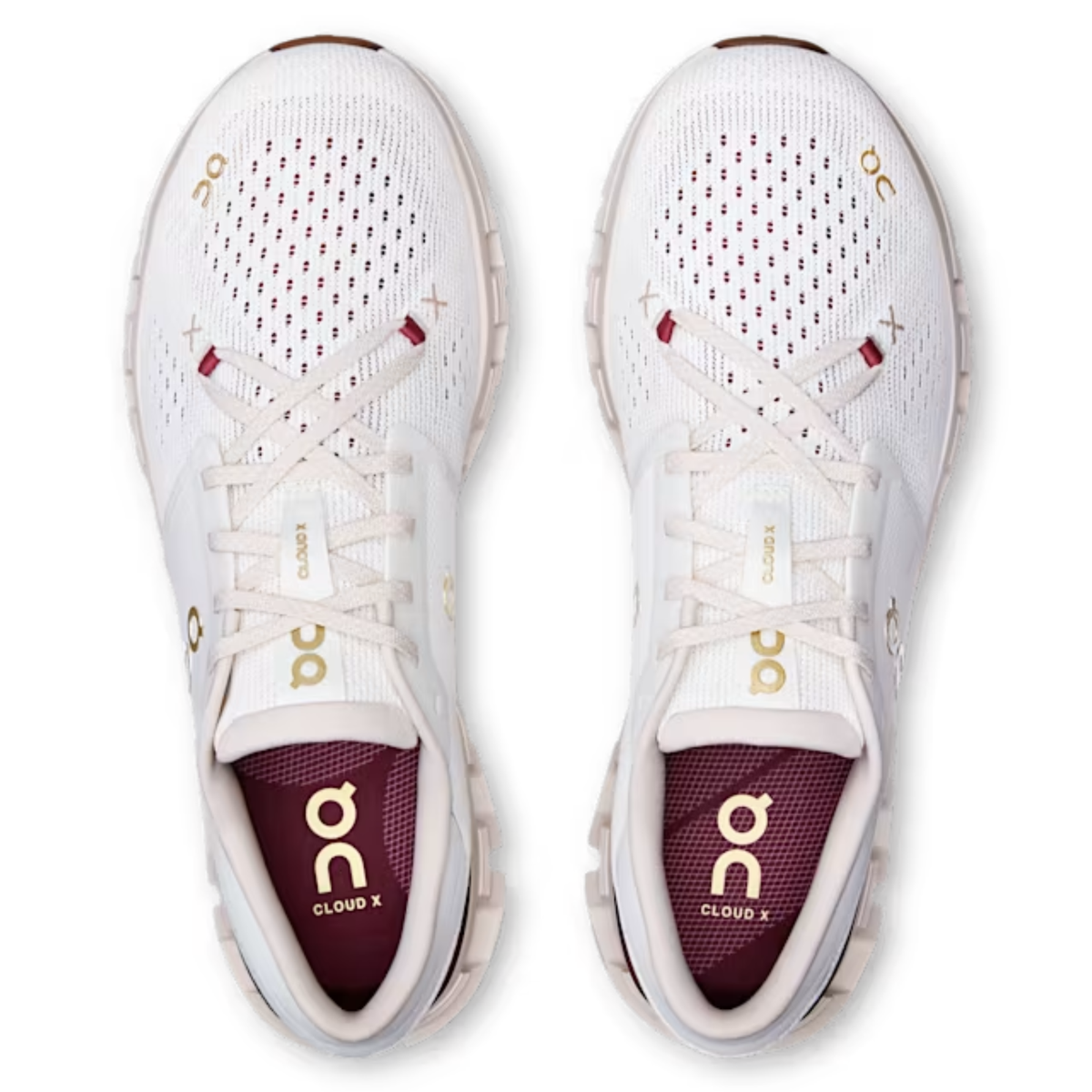 On Running Cloud X 4 Pearl/Ivory
