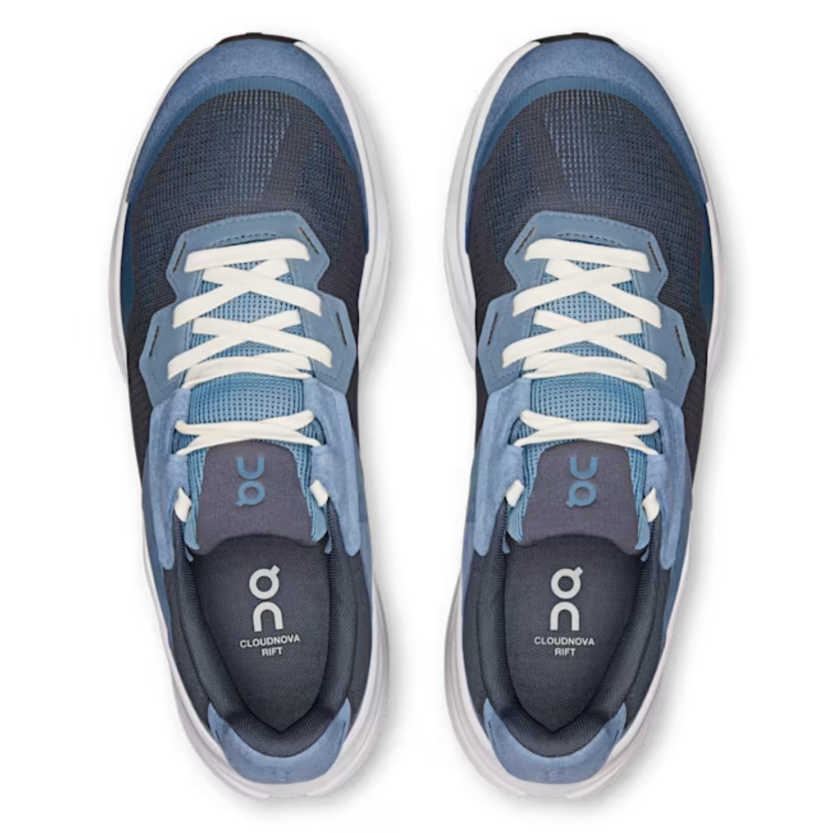 Cloudnova Rift Spring New Products Men's and Women's Retro Sports Shoes Blue/White