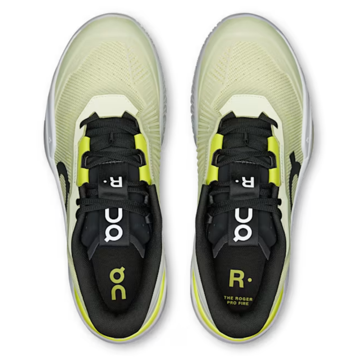 The Roger Pro Fire Men's and Women's Tennis Shoes 2026 New Styles Yellow/White/Grey
