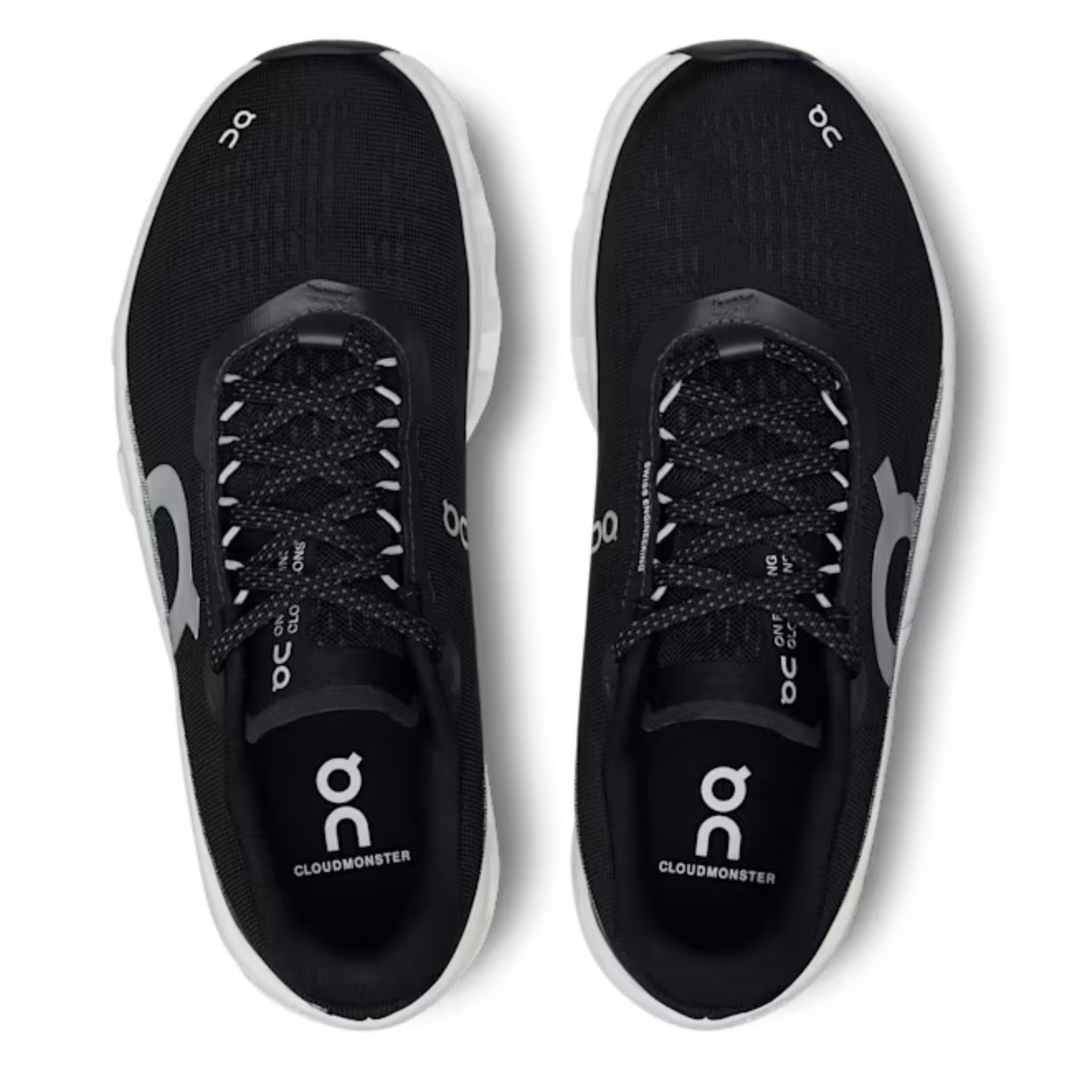 Cloudmonster 2 Men's and Women's Flow Sports Running Shoes Black/White