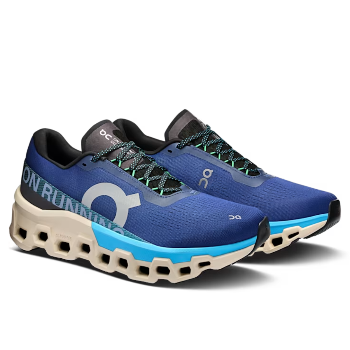 Cloudmonster 2 Men's and Women's Flow Sports Running Shoes Navy Blue/Grey