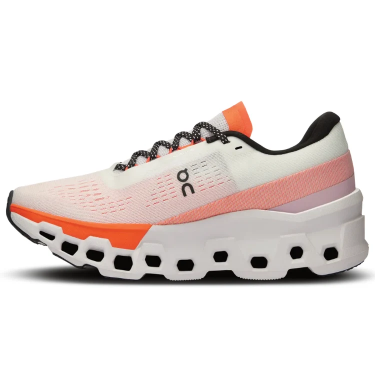 Cloudmonster 2 Men's and Women's Flow Sports Running Shoes White/Orange