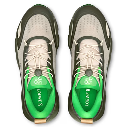 On Running Leisure Sports Shoes Khaki Green/Sand