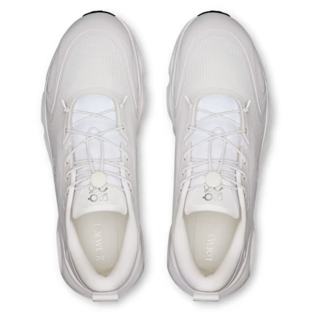 On Running Leisure Sports Shoes White/White/White