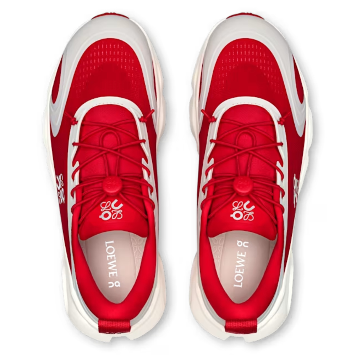 On Running Leisure Sports Shoes White/Red