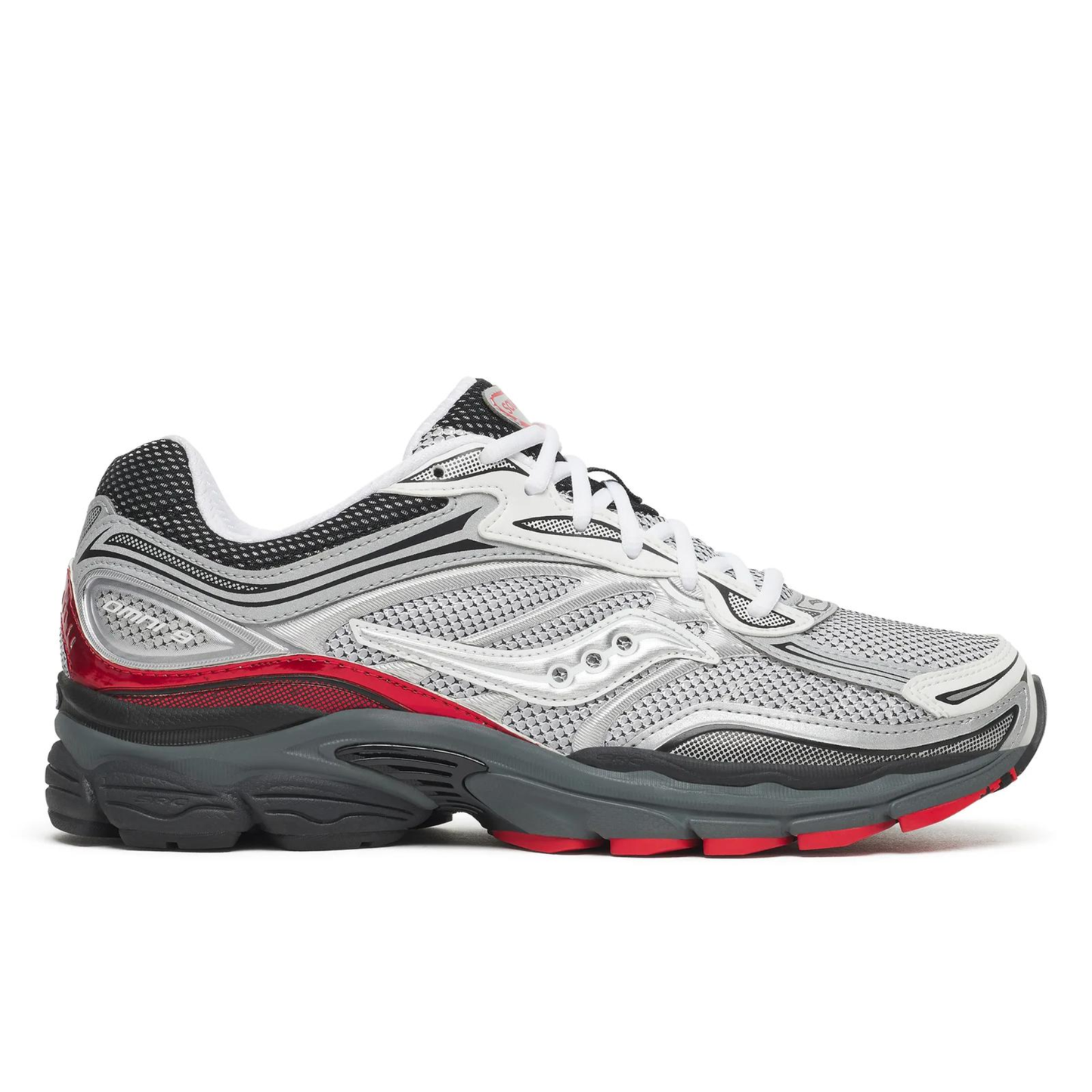 Saucony ProGrid Omni 9 Silver Black Red