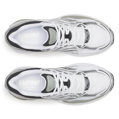 Saucony ProGrid Omni 9 White Silver Green