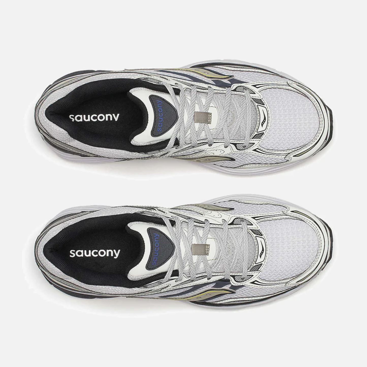 Saucony ProGrid Omni 9 Metallic White Gold