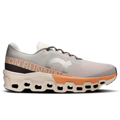 Cloudmonster 2 Men's and Women's Flow Sports Running Shoes Grey/Orange/White