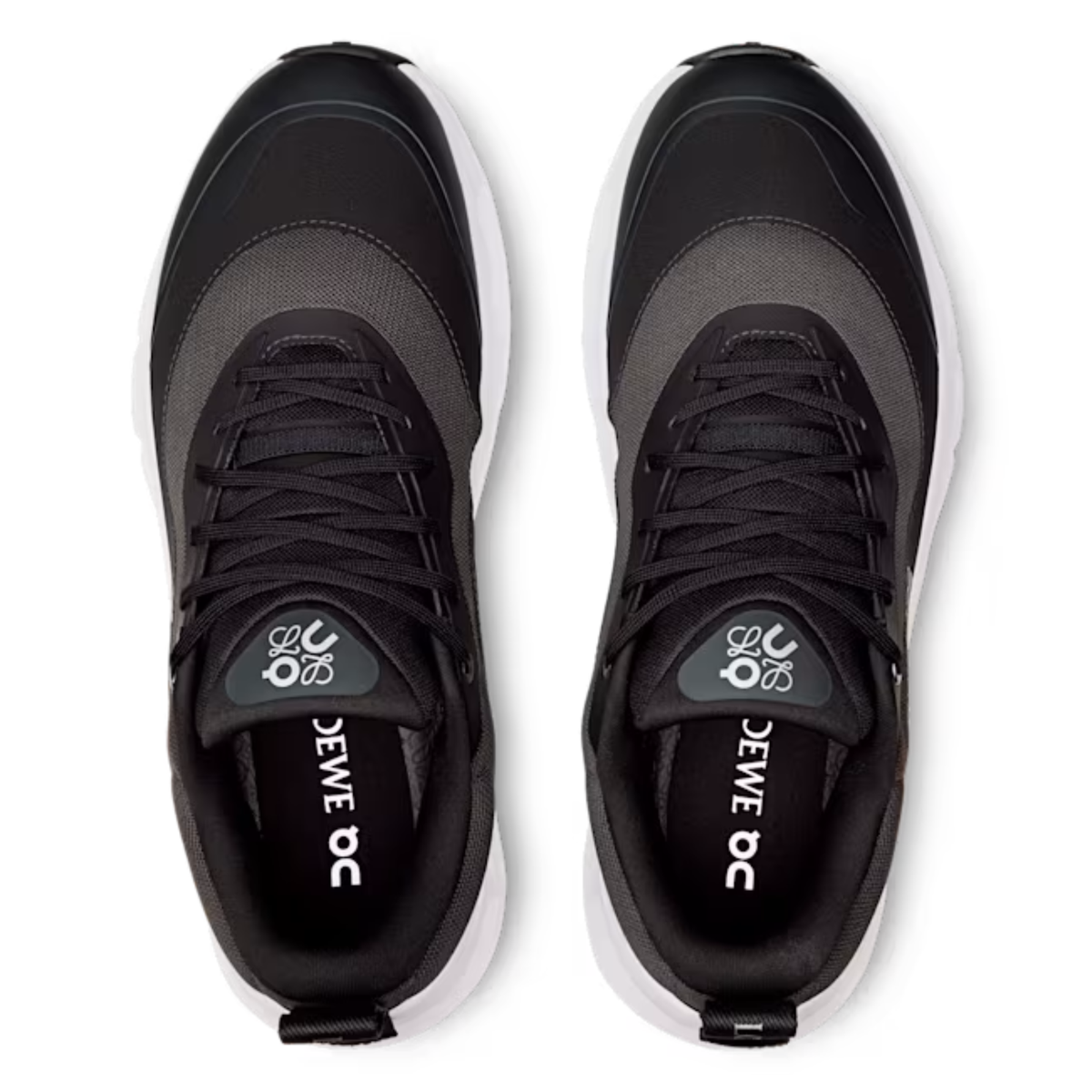 Comfortable and Cushioning Daily Running Shoes for Both Men and Women Black/White