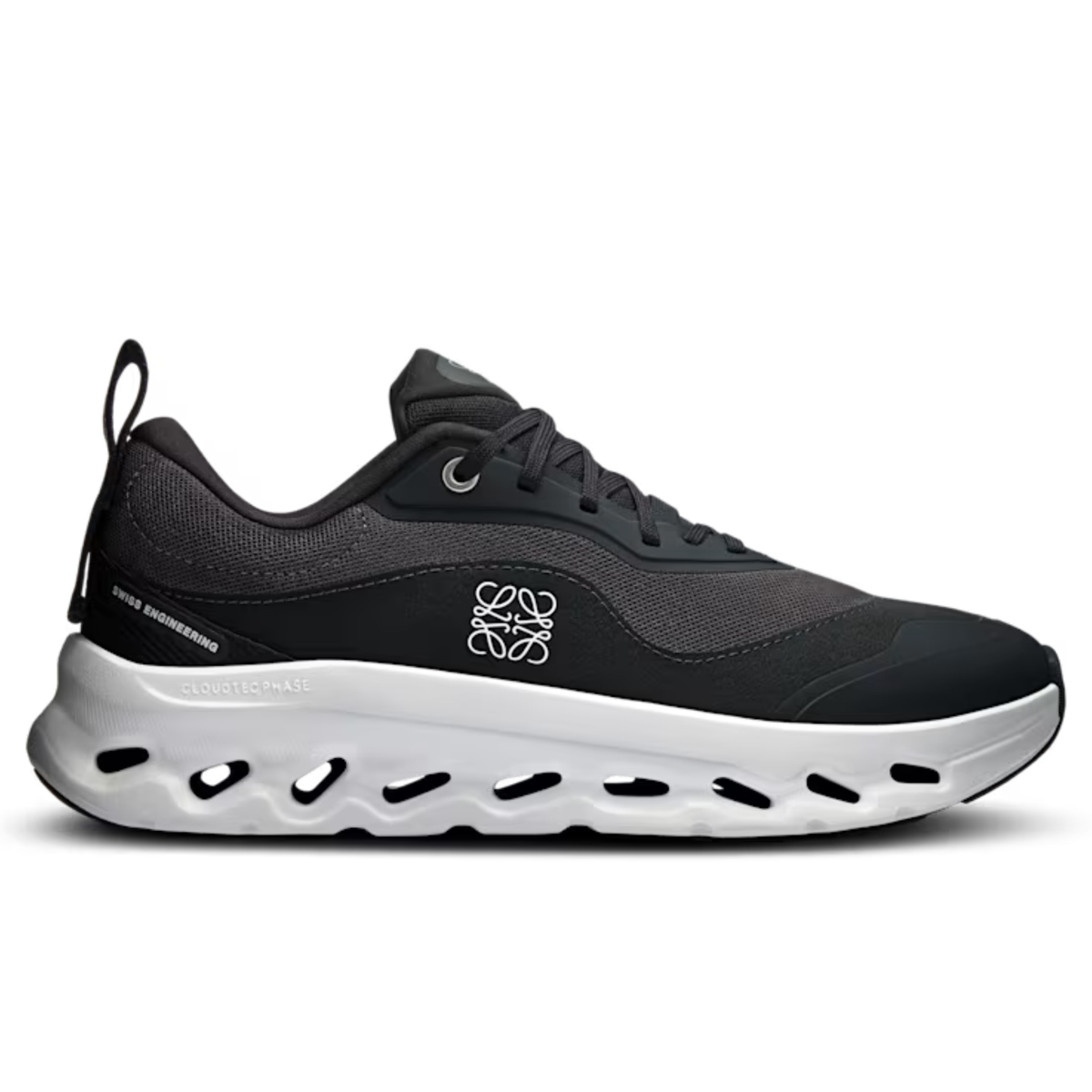 Comfortable and Cushioning Daily Running Shoes for Both Men and Women Black/White