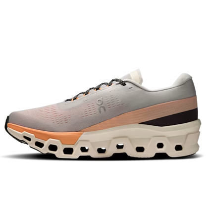 Cloudmonster 2 Men's and Women's Flow Sports Running Shoes Grey/Orange/White