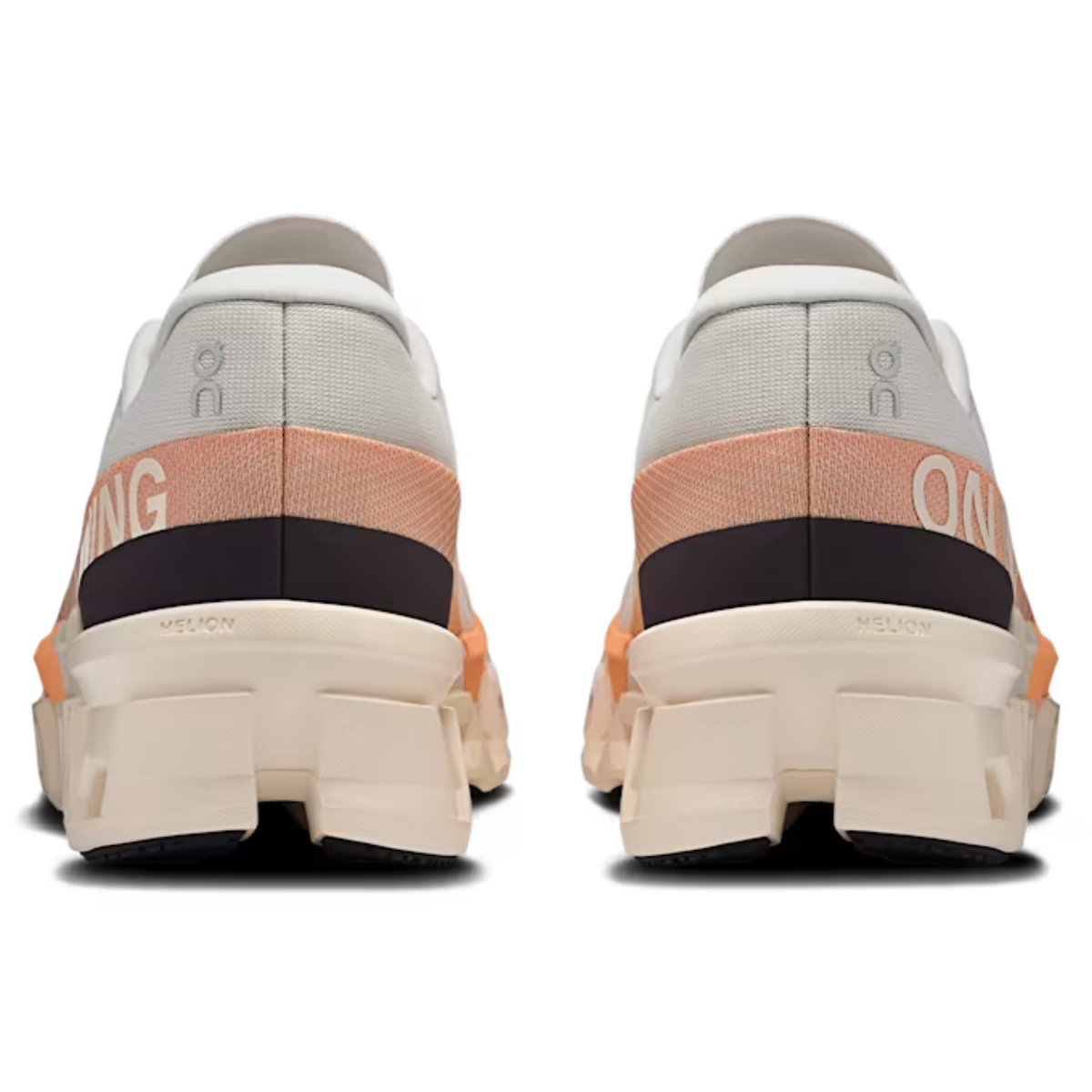 Cloudmonster 2 Men's and Women's Flow Sports Running Shoes Grey/Orange/White