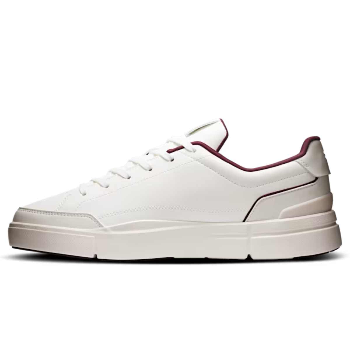 The Roger Centre Court Leisure Sports Shoes White/Wine Red