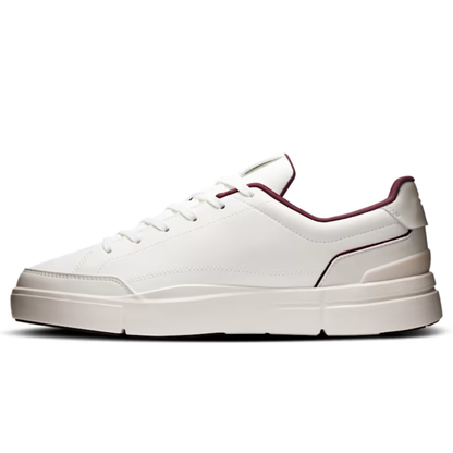 The Roger Centre Court Leisure Sports Shoes White/Wine Red