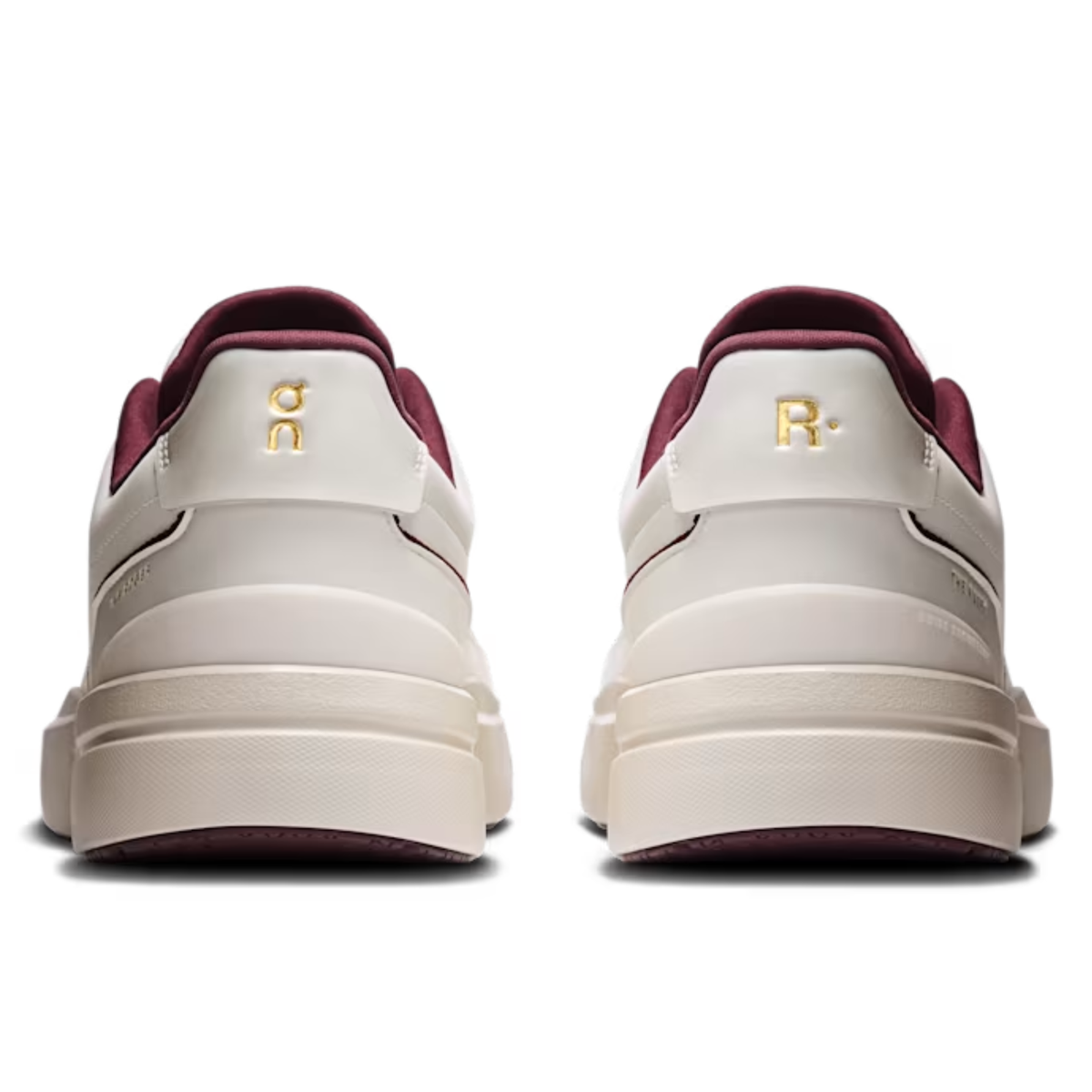 The Roger Centre Court Leisure Sports Shoes White/Wine Red