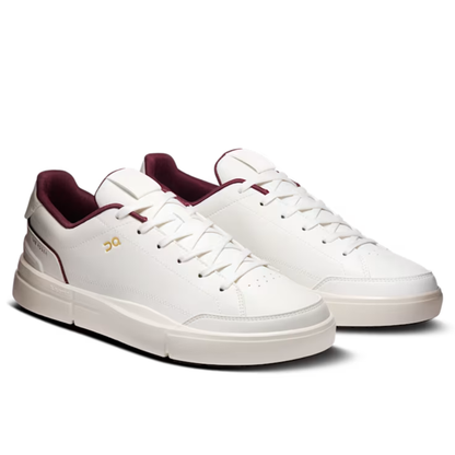 The Roger Centre Court Leisure Sports Shoes White/Wine Red