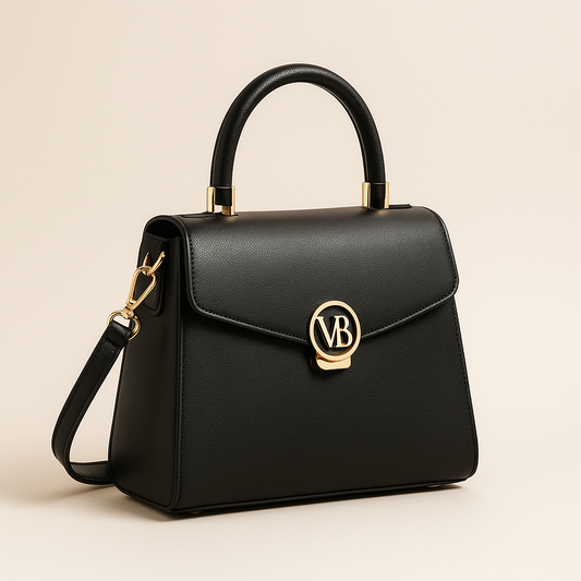 Vogue Bagz Aurora Top-Handle – Structured Elegance in Vegan Leather